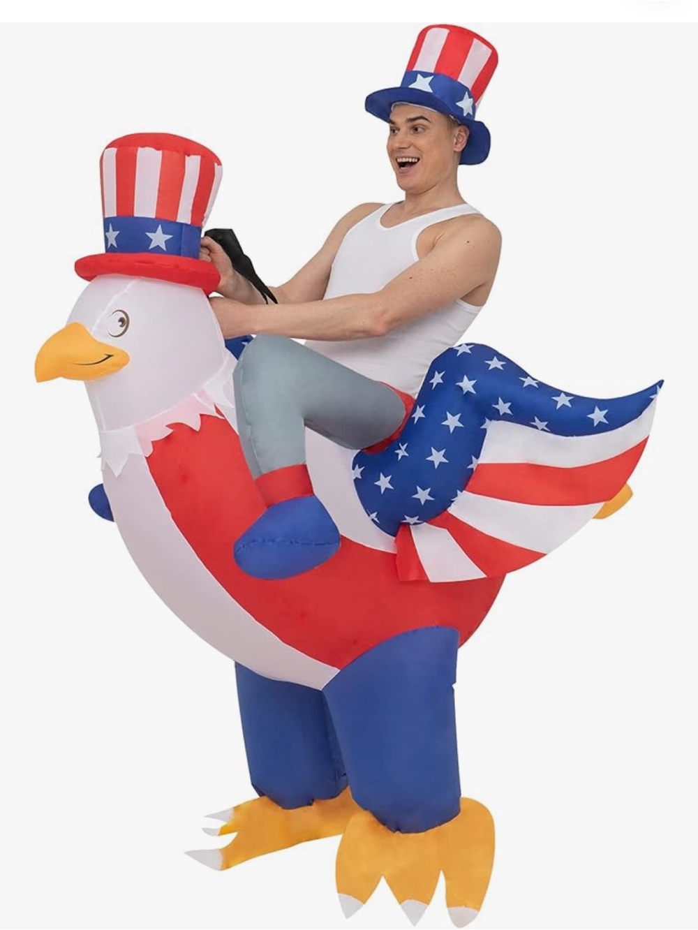 Independence Day Inflatable Costume USA Eagle Inflatable Costume for Halloween